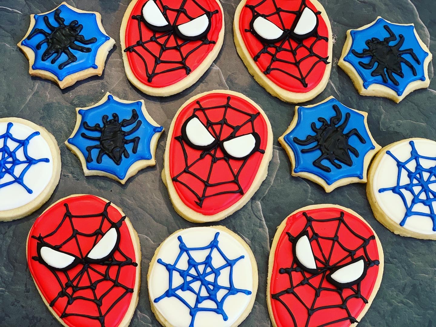 Spider Man Cookies