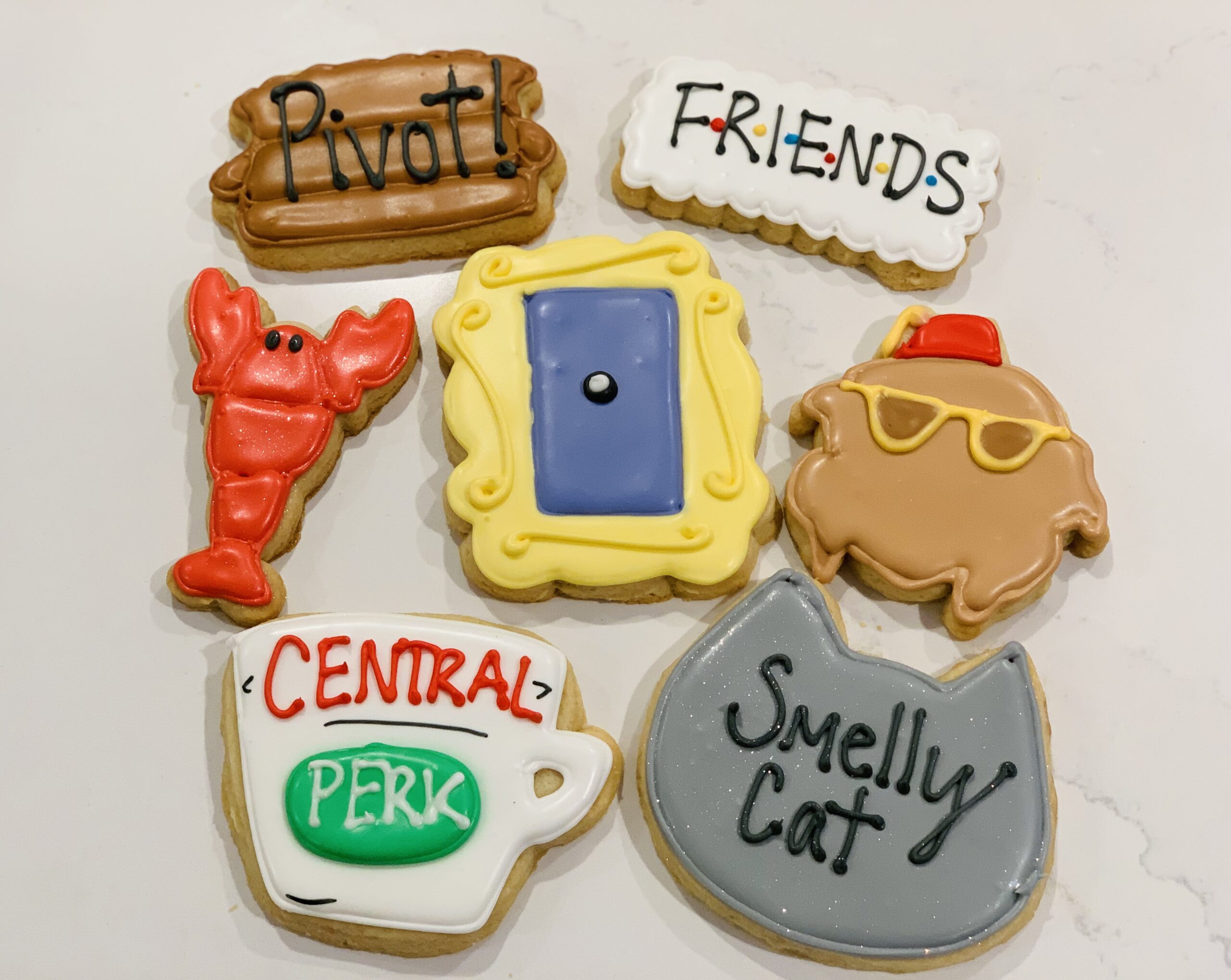Friends Theme Cookies 
