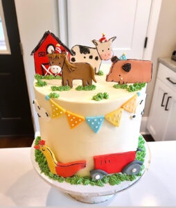 Cute Farm Cake